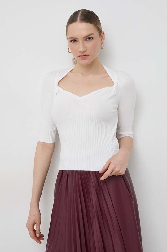 Twinset sweter pozostałe biały 241AP3054