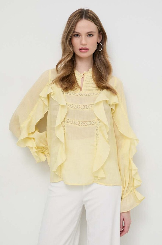 Twinset bluza uni galben 241TP2530
