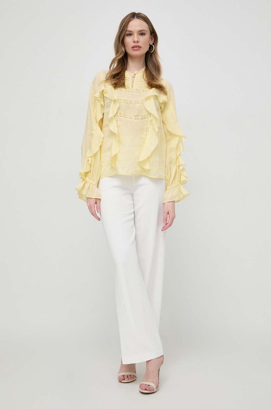 Twinset bluza 241TP2530 galben SS24
