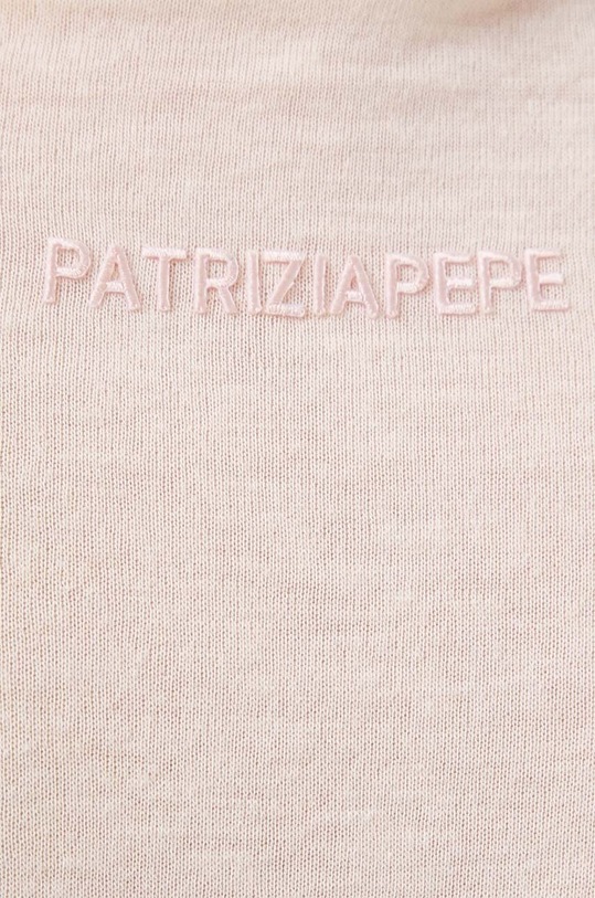 Patrizia Pepe longsleeve z domieszką kaszmiru 8M1578.J178 beżowy