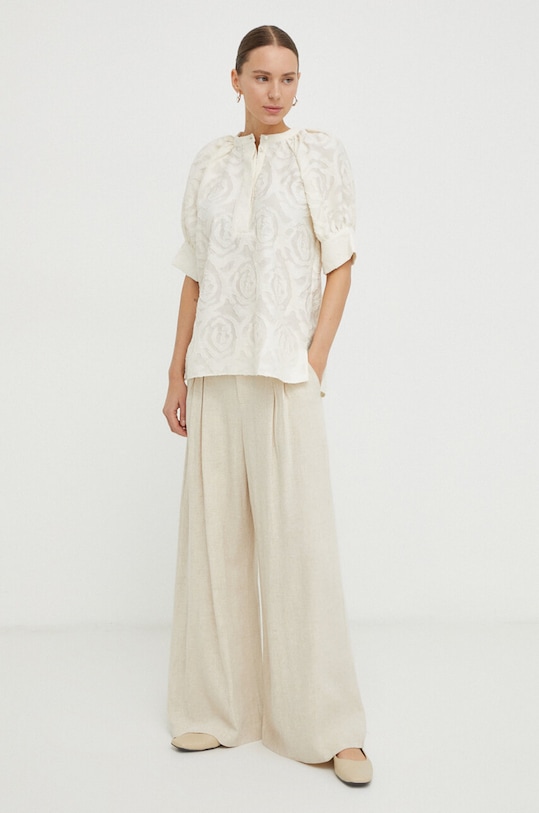 Day Birger et Mikkelsen bluzka DAY65242944 beżowy SS24