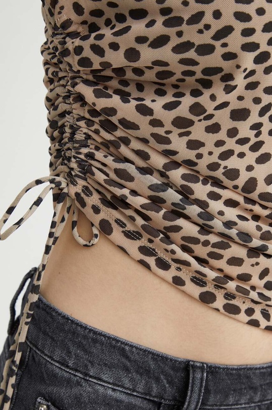 Tričko s dlouhým rukávem Levi's A7308 béžová