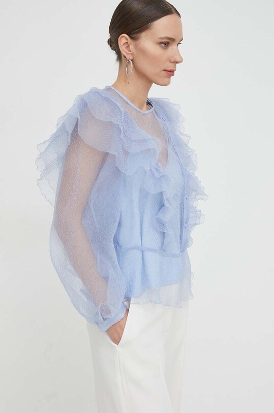 Halenka Custommade Delphina modrá 999344248