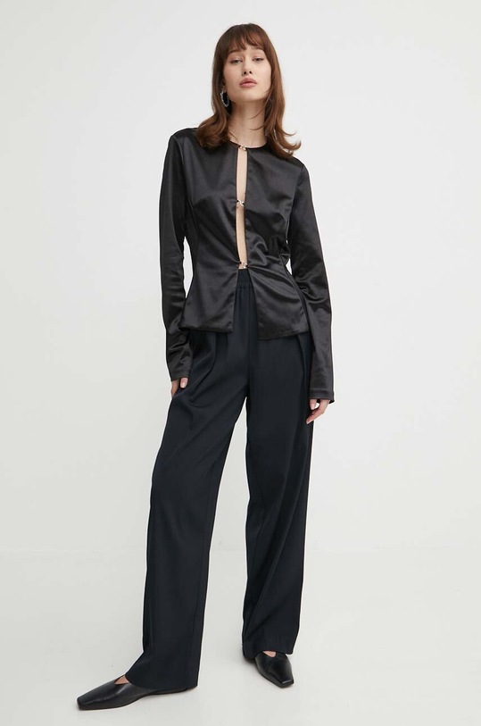 Stine Goya bluză SG5427 negru SS24