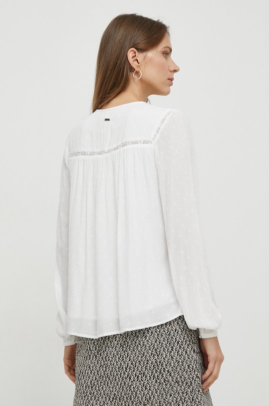 Îmbrăcăminte Pepe Jeans bluza PL304717 alb