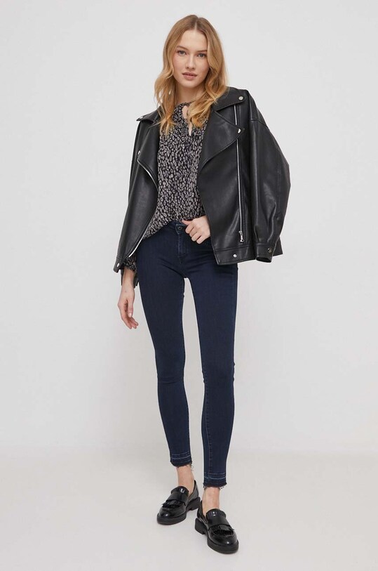 Pepe Jeans bluza Alazne PL304719 negru SS24