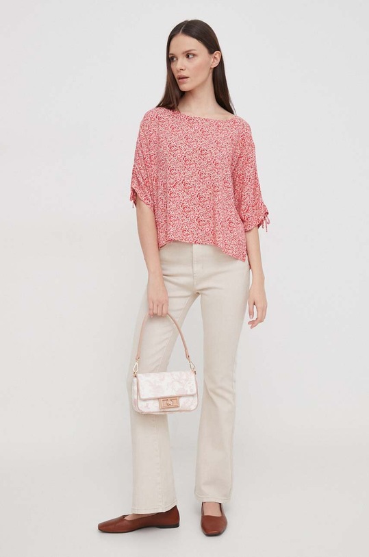 Pepe Jeans bluzka BONNIE PL304727 czerwony SS24