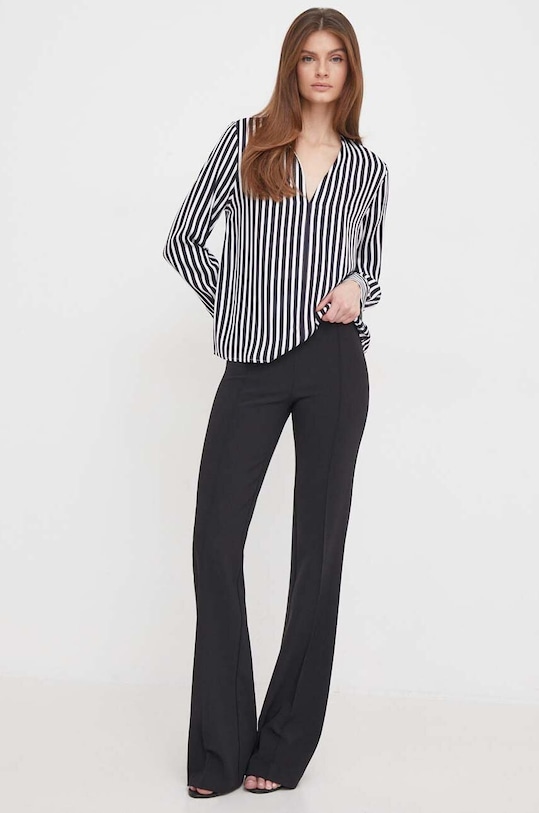 Блузка Tommy Hilfiger WW0WW41387 темно-синій SS24