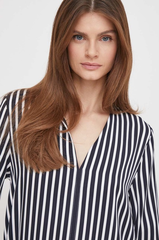 Блузка Tommy Hilfiger темно-синій WW0WW41387