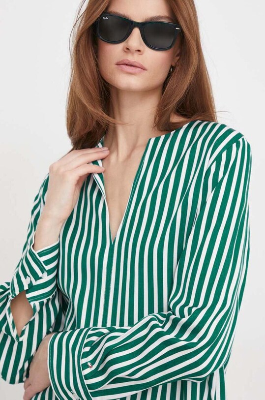 Tommy Hilfiger bluzka zielony WW0WW41387