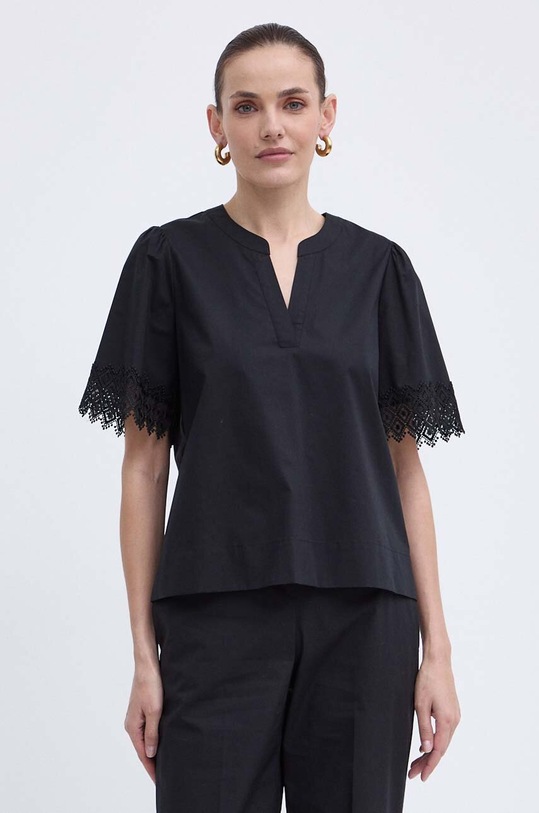 Μπλουζάκι Twinset μαύρο 241TT2234