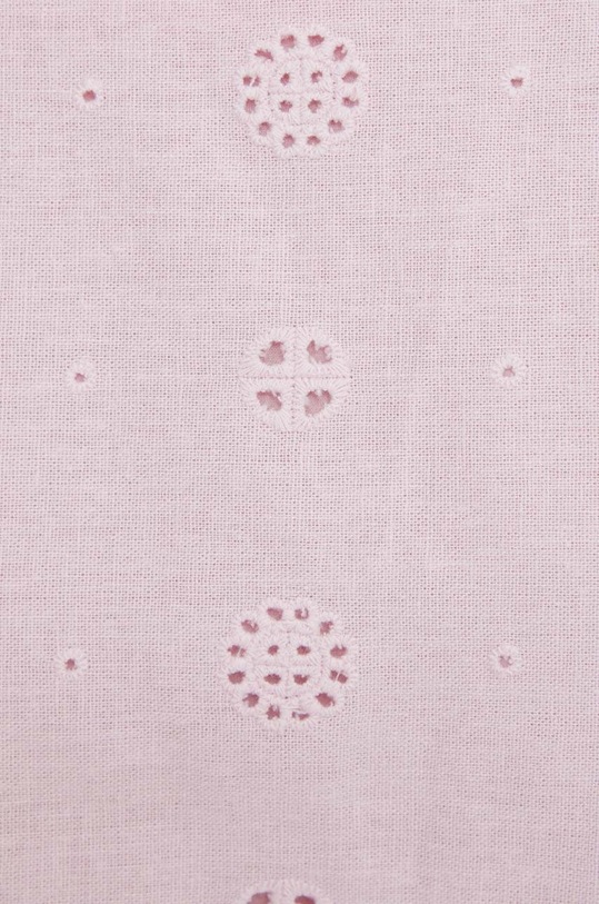 Ľanová blúzka Pepe Jeans DITA PL304801 ružová