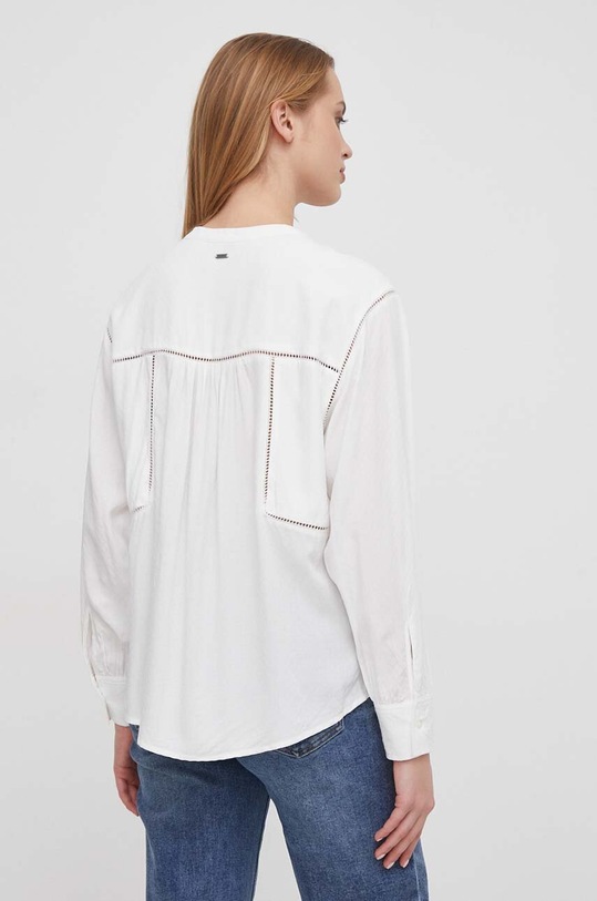 Ρούχα Μπλουζάκι Pepe Jeans CLEMENTINA PL304834 λευκό