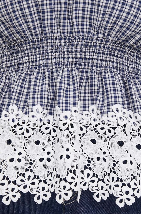 Barbour camicetta LSH1598 blu navy