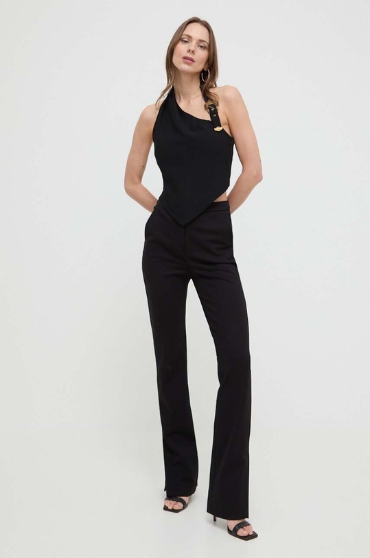 Versace Jeans Couture bluzka 76HAM224.N0302 czarny SS24