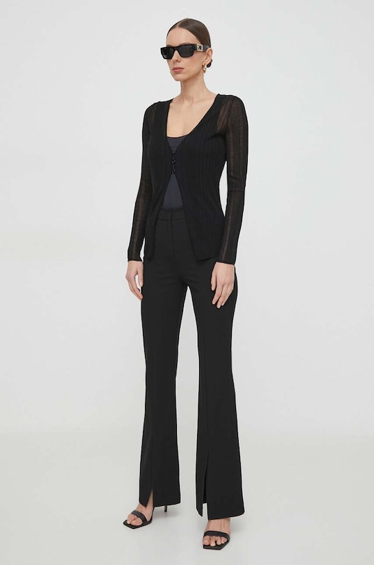 Pinko cardigan și top 103543.A1ND negru AA00