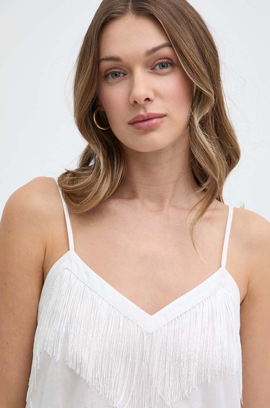 Бавовняна блузка Pinko 103734.A1XN білий