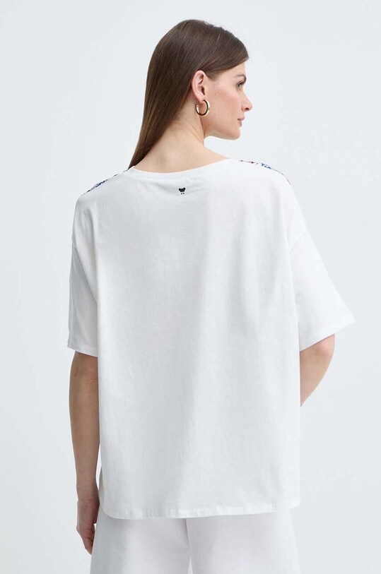 Odzież Weekend Max Mara bluzka jedwabna 2415941112600 niebieski