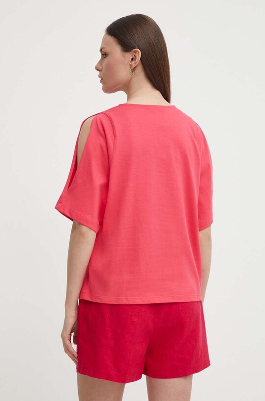 Oblečení Bavlněné tričko United Colors of Benetton 3BL0D1078 růžová