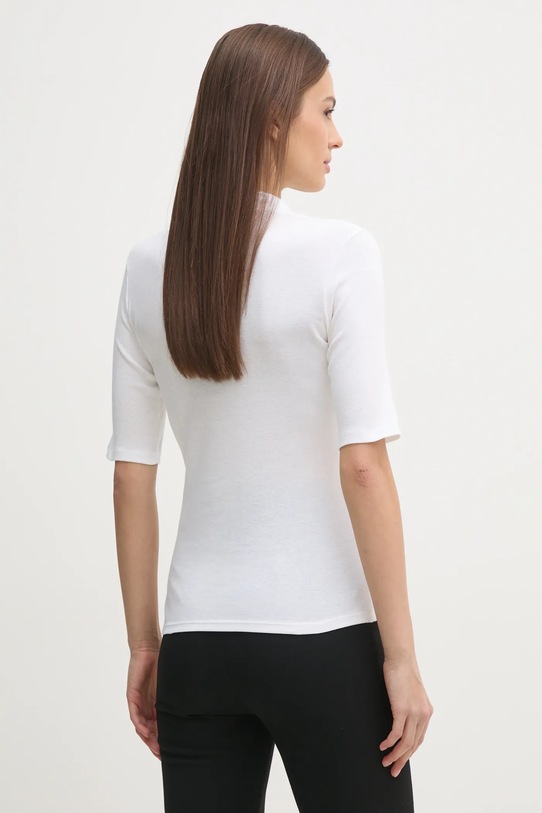Oblačila Bombažna kratka majica United Colors of Benetton 3GA2D400U bela