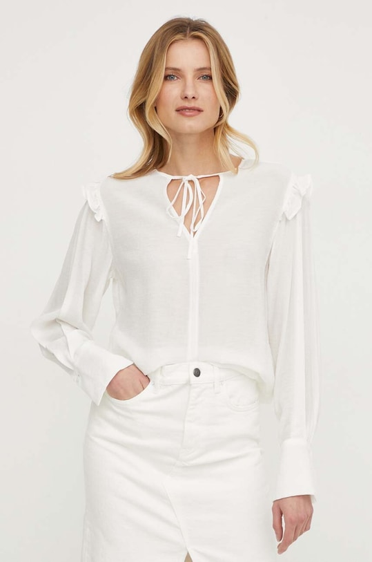 United Colors of Benetton bluza bej 5UMHDQ07C