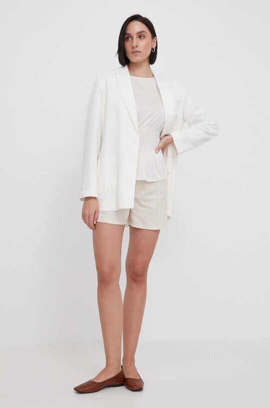 Футболка United Colors of Benetton 37RTD106H бежевий SS24