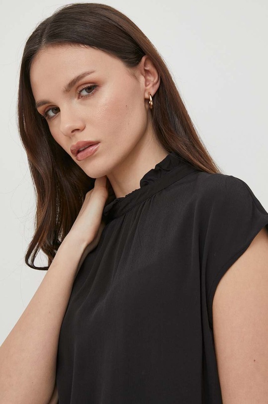 United Colors of Benetton bluzka czarny 53A0DQ075