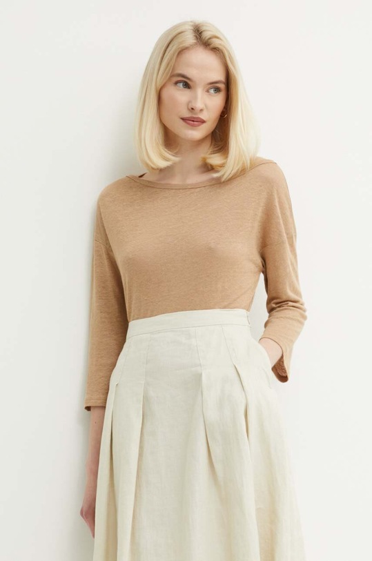 United Colors of Benetton pulover din in bej 3KGQE16B0