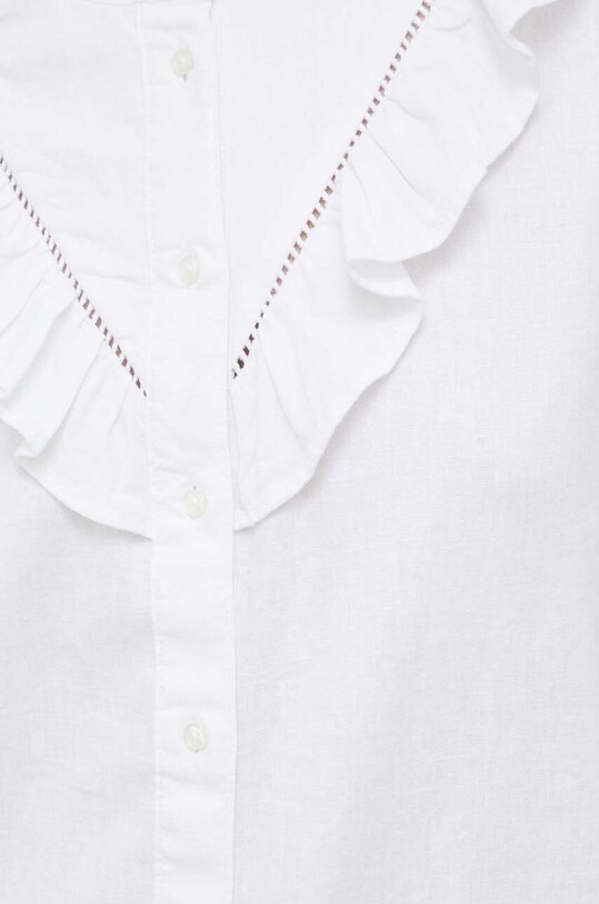 Lanena košulja Levi's A7356 bijela
