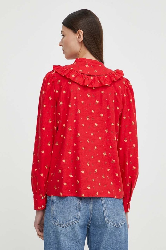 Odjeća Lanena košulja Levi's A7356 crvena