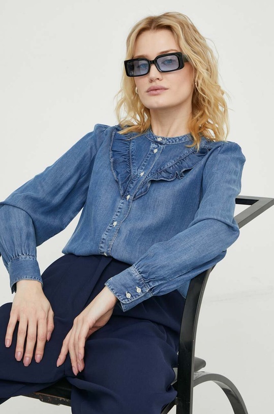 Levi's camasa jeans A8431 albastru SS24