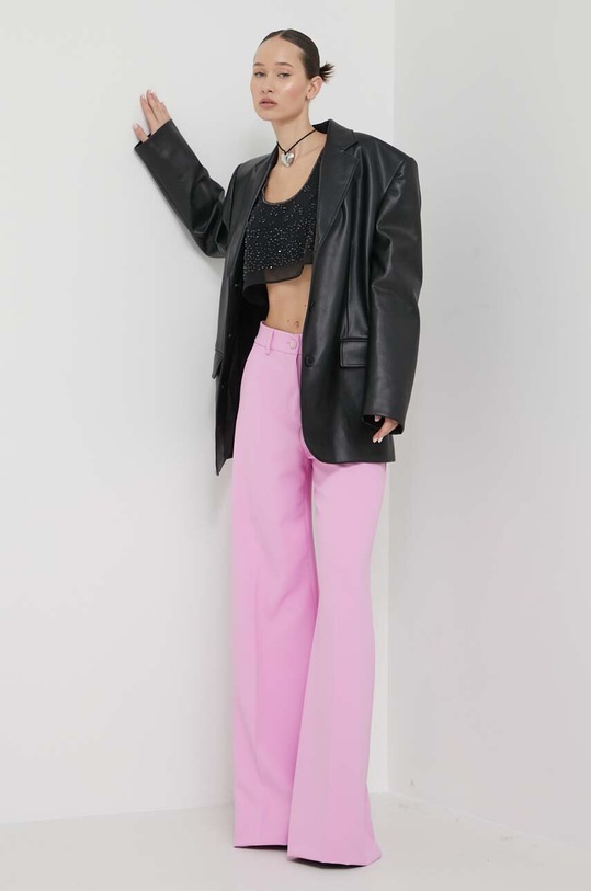 Blugirl Blumarine top RA4084.T3854 czarny SS24