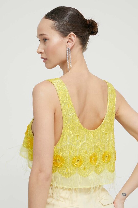 Ρούχα Μπλουζάκι Blugirl Blumarine RA4085.T3854 κίτρινο