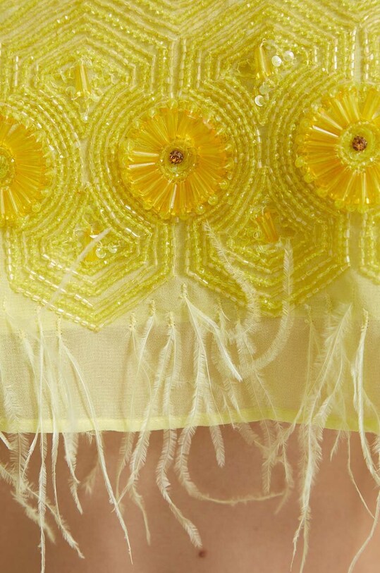 Μπλουζάκι Blugirl Blumarine RA4085.T3854 κίτρινο