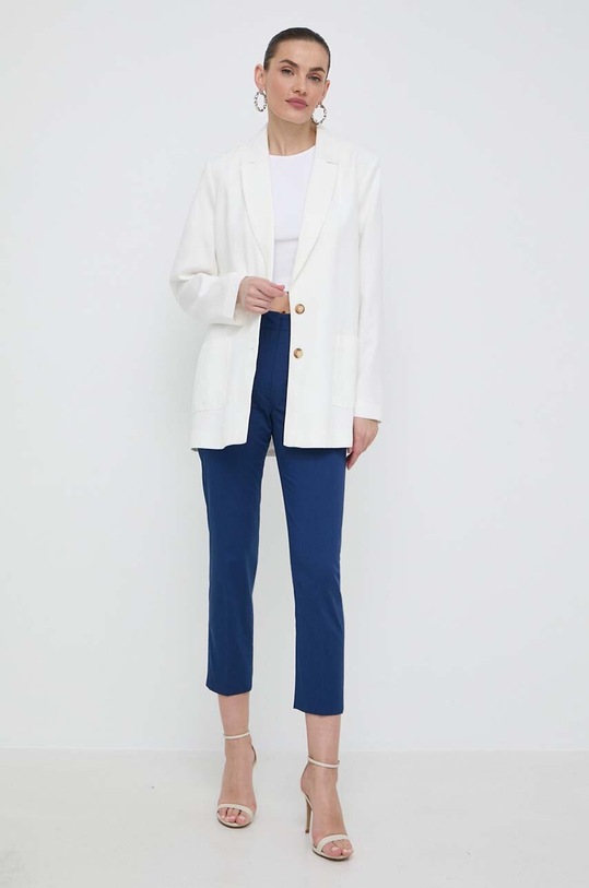 Tričko Max Mara Leisure 2416941028600 biela SS24