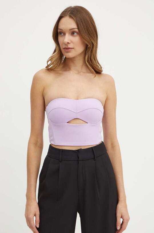 Patrizia Pepe top violet 2C1545.A049