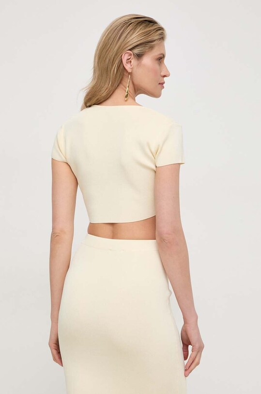 Odzież Patrizia Pepe top 2K0261.K021 żółty