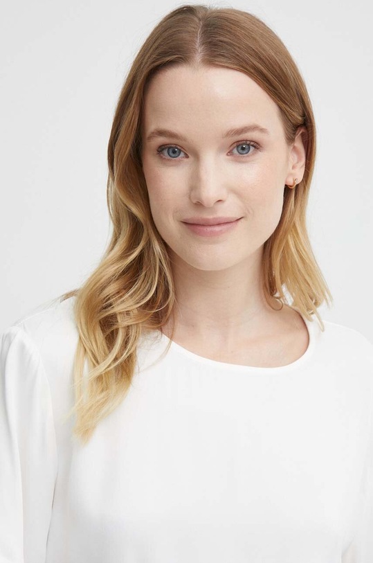 Блузка Sisley 52BZLQ075 бежевий