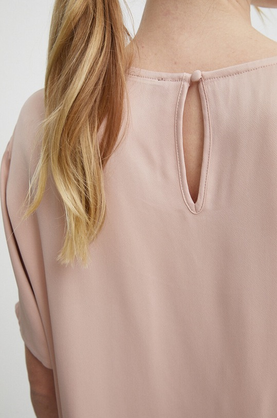 Sisley bluzka 52BZLQ075 różowy