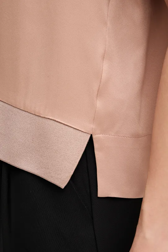 Sisley bluza 52BZLQ075 maro