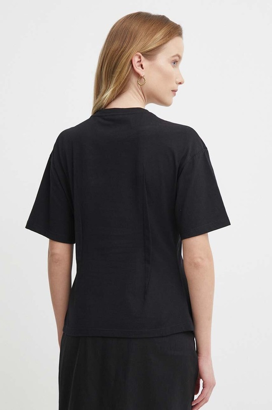Îmbrăcăminte Sisley tricou din bumbac 3AIRL1053 negru