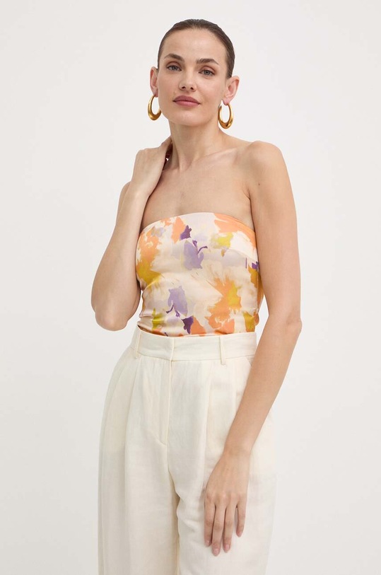 Μπλουζάκι Patrizia Pepe πορτοκαλί 2C1567.A427