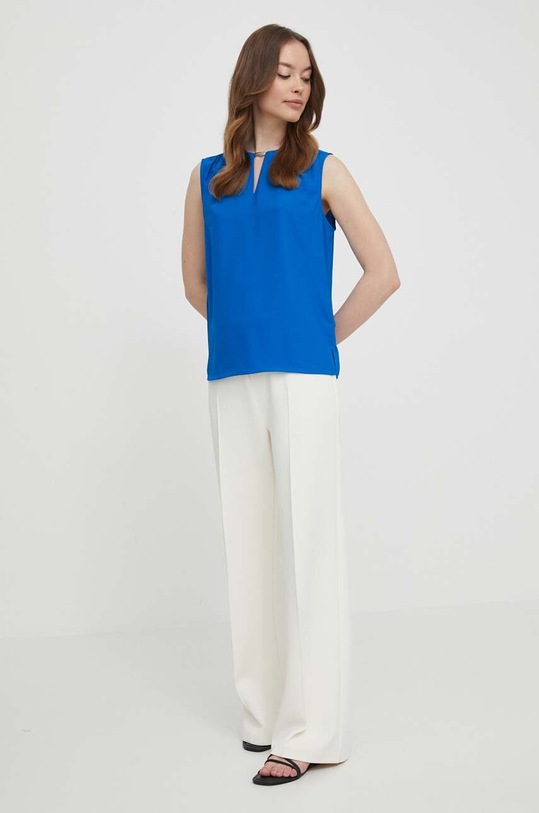 Halenka Calvin Klein K20K207063 modrá SS24