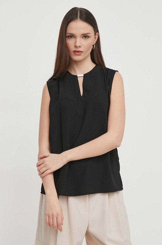 Calvin Klein bluză negru K20K207063