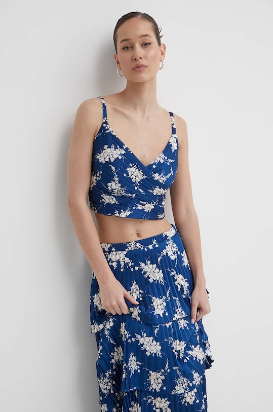 Top Abercrombie & Fitch KI140.4198.258 tmavomodrá