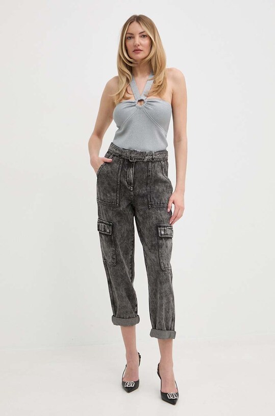 Блузка MICHAEL Michael Kors MS460W2AFB срібний SS24