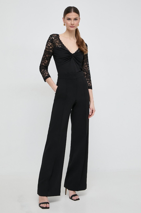 Morgan bluza TAMIL.NOIR negru SS24