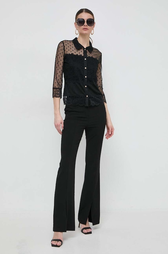 Morgan camasa TDEFL.NOIR negru SS24