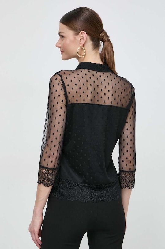 Îmbrăcăminte Morgan camasa TDEFL.NOIR negru
