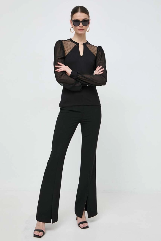 Halenka Morgan TESTELA TESTELA.NOIR černá SS24